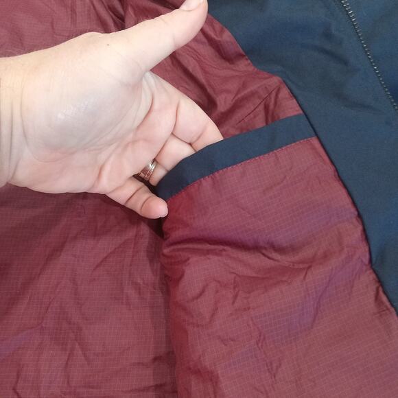 Levi's Jacket Mens LG Diamond Quilted Lightweight Navy Barn Trucker Work Jacket - Picture 11 of 14